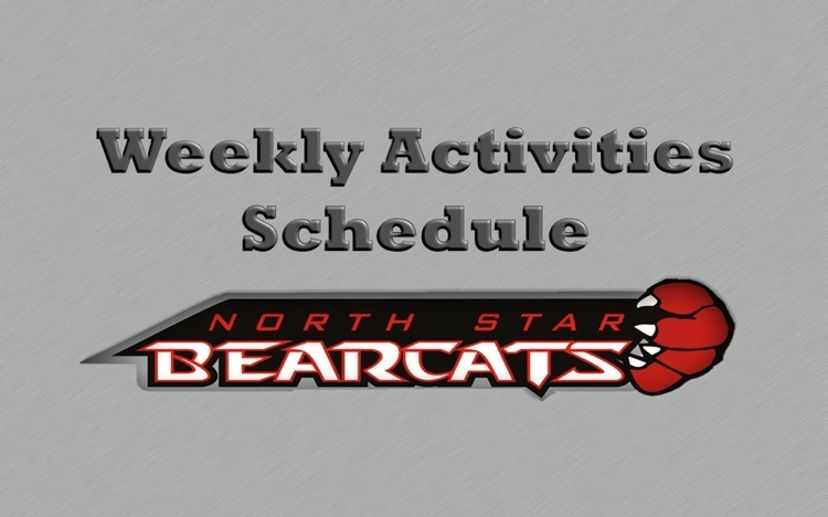Weekly Activities North Star Schools