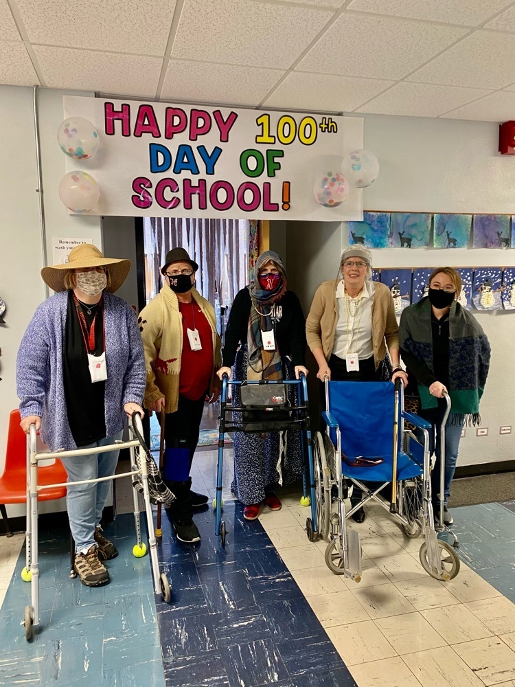 Some old folks stopped by our classroom.