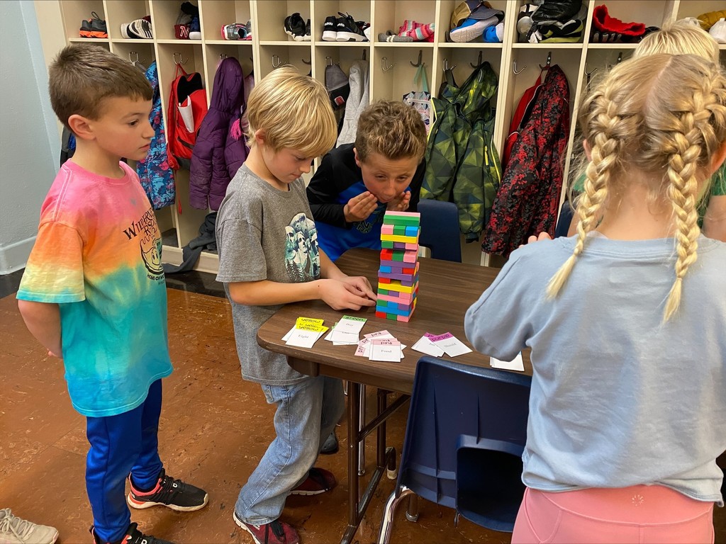Sight word Jenga 1